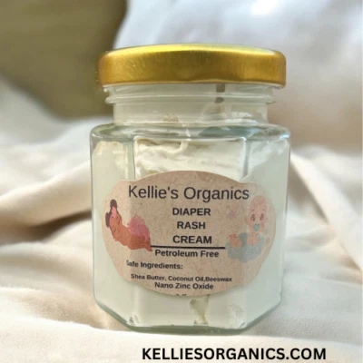 100% Natural Diaper Rash & Chaffing cream Protective Barrier 2 oz - Image 1 of 2