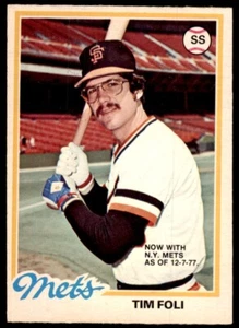 1978 O-PEE-CHEE TIM FOLI NEW YORK METS #169 - Picture 1 of 2