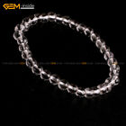 Assorted Natural Gemstones Beaded Jewelry Stretch Bracelet 7.5“ Unisex 6mm Reiki