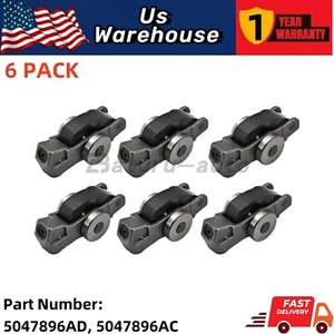 6pcs 5047896AD For 2016-2023 DODGE JEEP CHRYSLER 3.6L INTAKE VALVE ROCKER ARMS - Picture 1 of 11