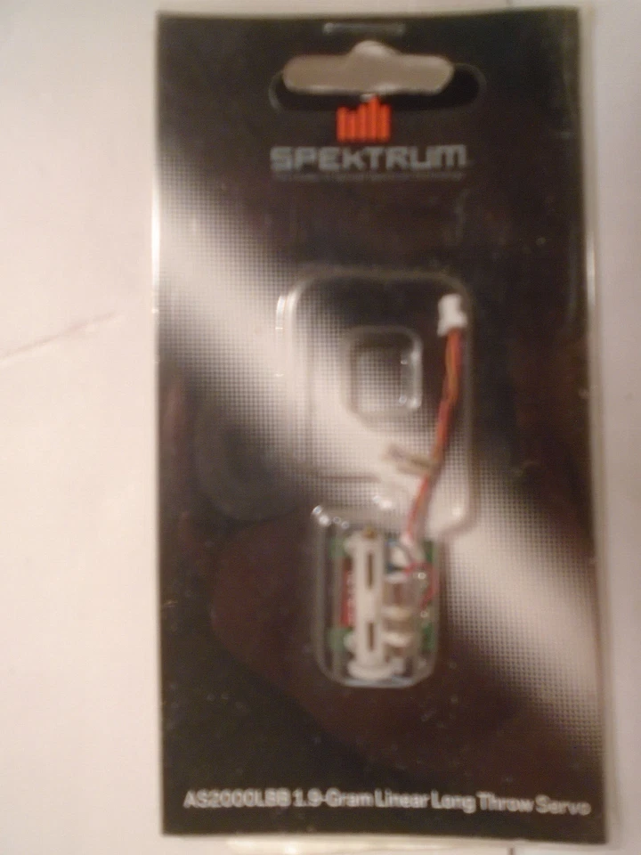 SPECTRUM #AS200LBB 1.9 GRAM LINEAR LONG THROW SERVO NEW IN FACTORY SEALED PKG - Image 1 of 2