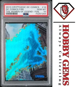 FIRE PSA 10 2013 DC Comics The Women of Legend Foil #16 - Imagen 1 de 2