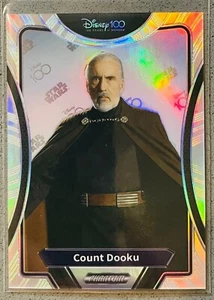 2023 Kakawow Phantom Disney 100 Star Wars Attack Clones #25 Count Dooku Silver - Picture 1 of 2