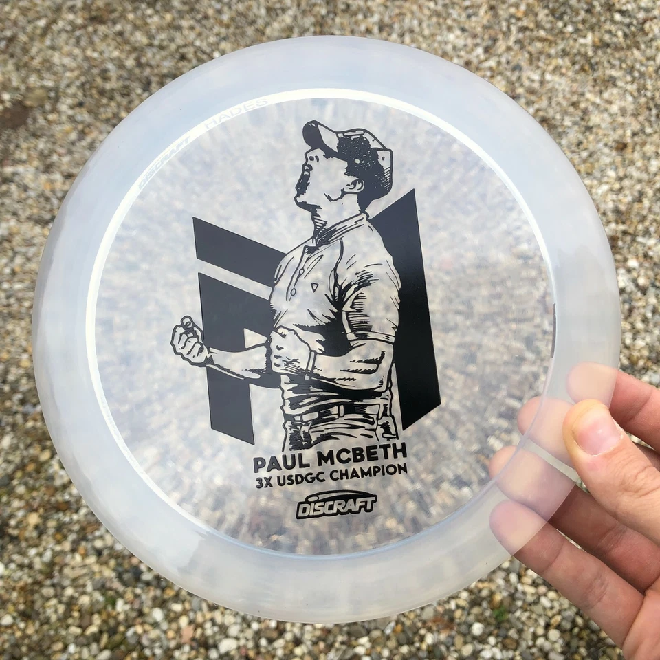 Discraft Cryztal Hades Paul Mcbeth 3X USDGC Champion CLEAR RARE New *YOU PICK* - Image 1 of 1