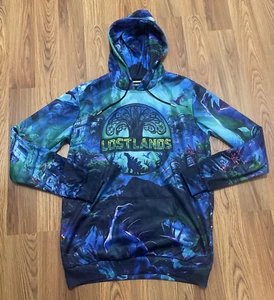 Excision Hoodie Mens Medium Pullover Fleece Lost Lands Music Festival 2021 Dinos - Picture 1 of 12