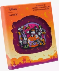 Loungefly Disney Mickey & Friends Skelett Kostüm Emaille Pin Set Limitiert 1000 - Bild 1 von 4