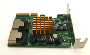 HighPoint RocketRAID 2680SGL PCI-Express 2 Port SATA SAS RAID Controller Card - Picture 1 of 9