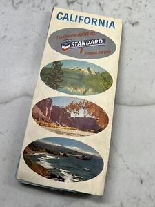 California Road Map Courtesy of Chevron 1966 Edition (X22) - Picture 1 of 4