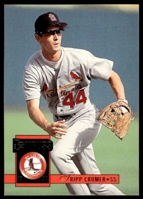 1994 Donruss Baseball Card Tripp Cromer po St. Louis Cardinals #419 - Image 1 of 2