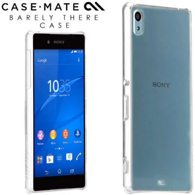 GENUINE CaseMate Sony Xperia Z3+ PLUS Barely There Case Cover Clear | CM032675 - Image 1 of 4