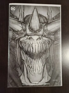 DCeased #4 John Giang B&W Variant (B) Comics Elite Exclusive 2019 W/COA LTD 1000 - Picture 1 of 2