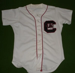 Vintage USC Gamecocks Baseball Jersey & Lettermans Jacket Collectors MUST L@@K - Picture 1 of 4