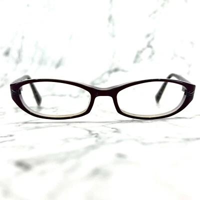 Prodesign Denmark 1672 c.3032 Eyeglasses Oval Purple Full Rim Frames 50-16-130 - Image 1 of 4