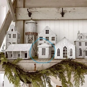 Anthropologies Terrain Concordville 2019 Zinc Small House Holiday New - Picture 1 of 6