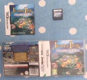 🌟JEWEL LINK ATLANTIC QUEST🌟NINTENDO DS/LITE/DSi/XL/2DS/3DS🌟FAST UK🇬🇧POSTAGE - Imagen 1 de 6