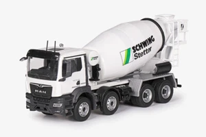 Conrad 81258/0 MAN TGS NN 4-axle Truck with Concrete Mixer Stetter Scale 1:50 - Picture 1 of 7