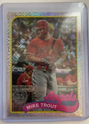 2024 Topps '89 Topps Silver Pack Chrome #T89C17 Mike Trout - Image 1 of 2
