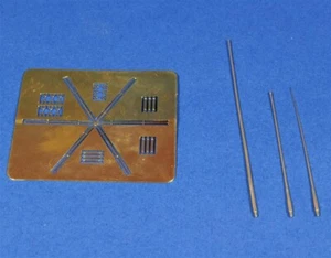 RE35-182", juego de antenas de vehículos alemanes ""Comando"", PANZERART, ESCALA 1/35 - Imagen 1 de 4