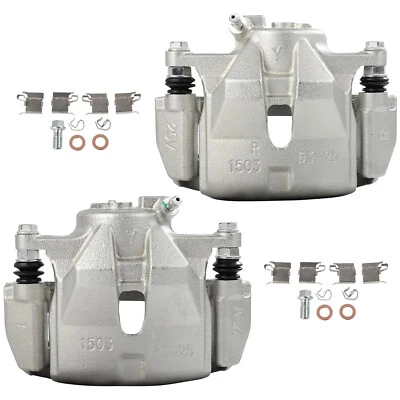 Par de pinzas de freno delanteras con soporte para Toyota RAV4 L4 2006-2011 2,4 L Foto 1 de 4