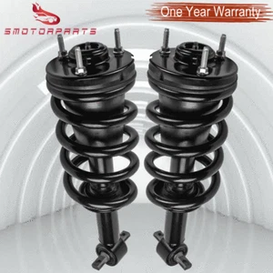 Pair Front Shocks Struts w/Coil Springs For 2007-2013 Chevy Silverado 1500 - Picture 1 of 10