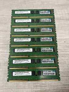 Lot Of 7 - Micron MT9KSF25672AZ-1G4M1ZG 2GB DDR3-1333 PC3L-10600E-9-11-D1 - Picture 1 of 17