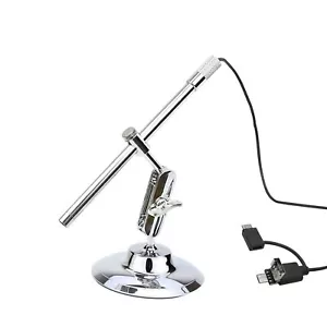 Digital USB Microscope Inspection Magnifier 8LED 10X-200X Waterproof Camera S8G5 - Bild 1 von 10