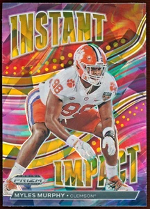 2023 Panini Prizm Draft Picks | Myles Murphy Instant Impact Gold Ice #II-23 - Foto 1 di 2