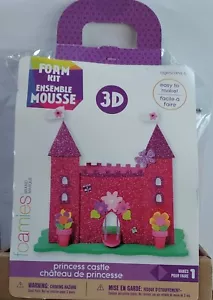 Princess Castle Foam Craft Kit 3 D New Foamies Easy to Make - Picture 1 of 2