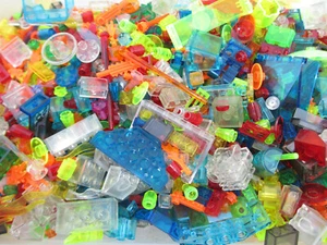 300 transparente Lego Steine Fenster Scheiben viele Kleinteile Konvolut(090422B) - Bild 1 von 1