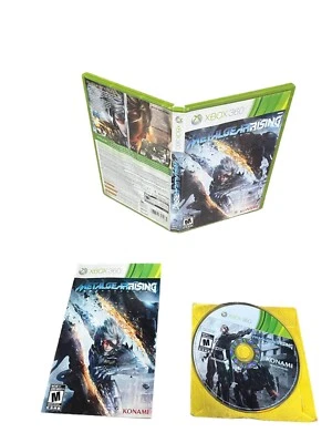 Microsoft Xbox 360 CIB COMPLETO PROBADO Metal Gear Rising: Revengeance Foto 1 de 3