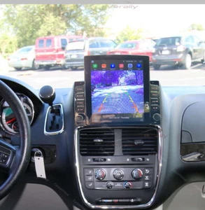 9.7" Car Radio with Apple CarPlay Android Auto For Dodge Grand Caravan 2011-2020 - Picture 1 of 16