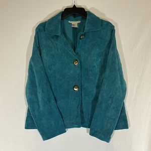 Requirements Women’s Blue Blazer - Picture 1 of 7