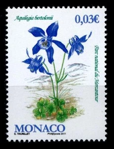 Flora. Bertolonis Akelei. 1W. Monaco  2011 - Bild 1 von 1