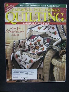 American Patchwork & Quilting April 1998 Patterns, Designs, Crisscross, Violet s - Picture 1 of 3