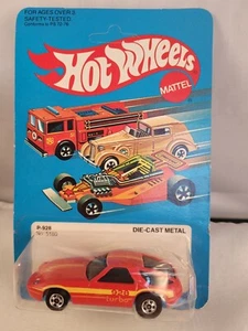 1982 HOT WHEELS BLUE CARD P928 #5180 BW RED MOC W/PROTECT PAC - Picture 1 of 6