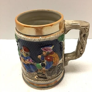 GERMAN STYLE CERAMIC BEER STEIN MUG - MADE IN JAPAN - Picture 1 of 6