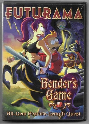 FUTURAMA "Bender's Game" Used DVD - Untested - Image 1 of 3