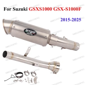 Silenciador de escape para motocicleta Suzuki GSXS1000 2015-2025 escape GSXS deslizable  - Imagen 1 de 6