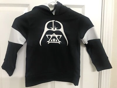 Star Wars | Suéter con capucha Darth Vader para niños pequeños S(4) negro Foto 1 de 4