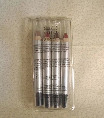 Juego de lápices labiales Models Prefer YBF - (4) lápices mecánicos - 0,09 oz.ea. Foto 1 de 2