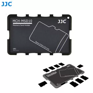 10 Slots Ultra Silm TF Micro SD MSD MicroSD Card Wallet Case Holder Storage Box - Picture 1 of 15