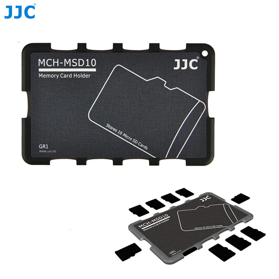10 Slots Ultra Silm TF Micro SD MSD MicroSD Card Wallet Case Holder Storage Box - Image 1 of 4