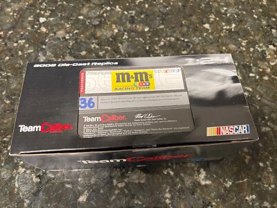 2002 TEAM CALIBER 1/24 KEN SCHRADER #36 M&M'S VOTE PONTIAC Never Out Of Box - Image 1 of 2