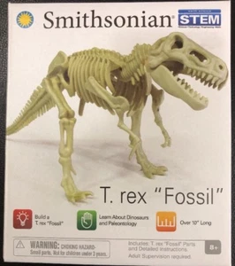 Smithsonian T Rex Dinosaurio “Fósil” Kit de Construcción (Tyrannosaurus Rex) Tallo - Imagen 1 de 2