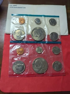 1978 us mint uncirculated coin set - Picture 1 of 2