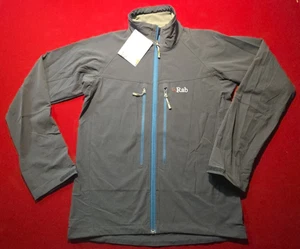 Rab Sawtooth Men's Softshell Lightweight Jacket Size Small Gray New with Tags - Picture 1 of 15