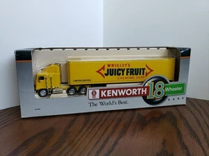 Liberty Classics Kenworth K100E Semi Tractor Trailer Juicy Fruit 30023 Coin Bank - Picture 1 of 4