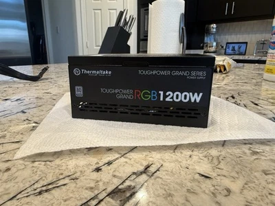 Thermaltake ToughPower Grand RGB 1200W Power Supply  80 PLUS PLATINUM  - Image 1 of 4