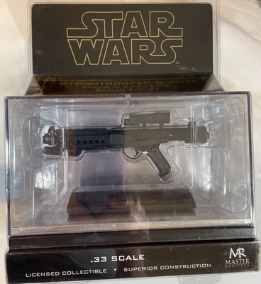 Star Wars Master Réplicas Stormtrooper Blaster Una Nueva Esperanza Escala .33 NUEVO SELLADO Foto 1 de 4