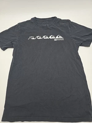 Camiseta Quicksilver 50 Aniversario Para Hombre Mediana Negra Camiseta Gráfica Limitada #35461 Foto 1 de 4
